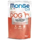 MONGE Grill, XS-XL, лосось, вологий корм для собак у пакетиках, (у власному соку), 100г