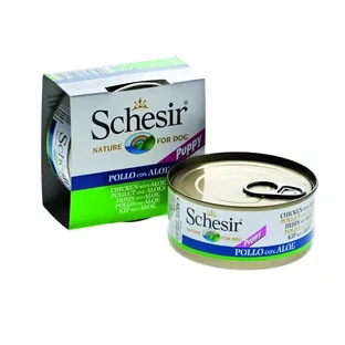Schesir Dog юніор куряче філе з алое 150 г