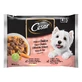 CESAR Selections, 2 смаки, змішана упаковка, вологий корм у пакетиках, (в соусі), 100г х 4