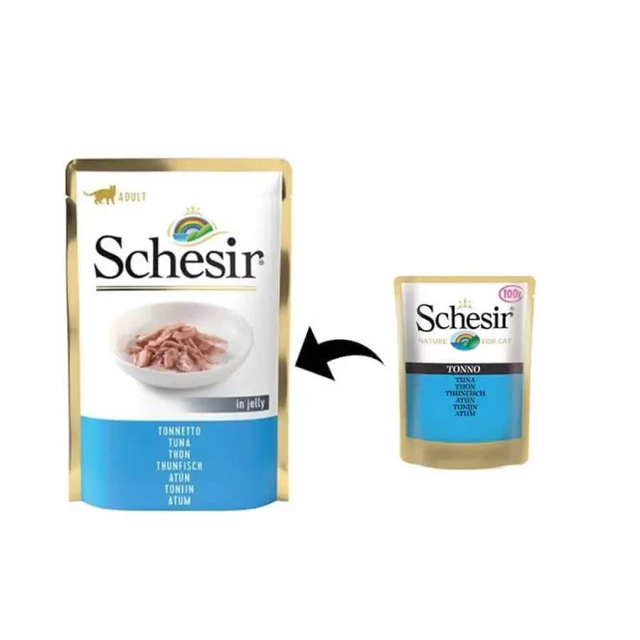 Schesir Cat Ton в желе, 85 г: цены и характеристики