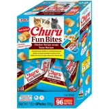 INABA Churu Churu Fun Bites, курячі ласощі з тунцем, беззернові ласощі для котів, 96г