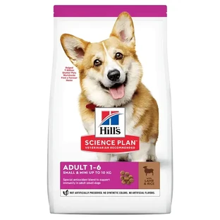 Hill's SP Canine Adult Small & Miniature Lamb&Rice, 1,5 кг
