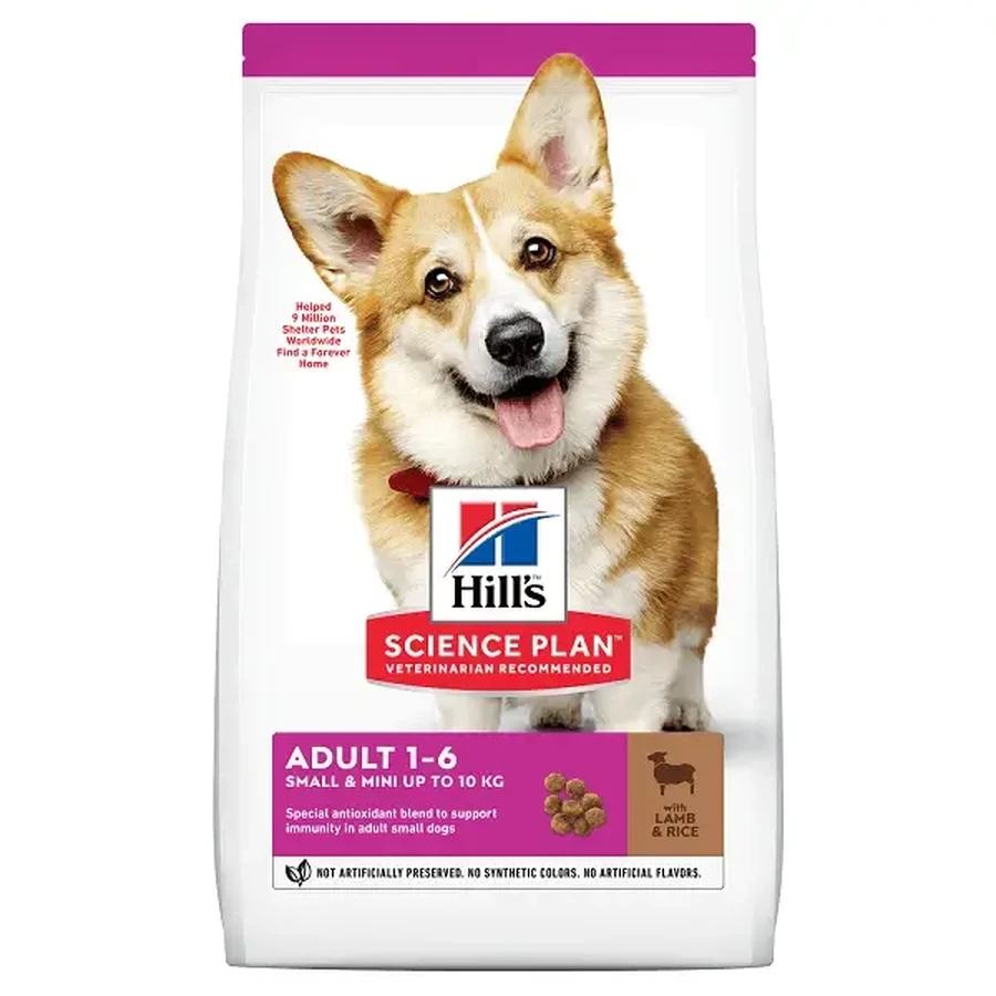 Hill's SP Canine Adult Small & Miniature Lamb&Rice, 1,5 кг: цены и характеристики