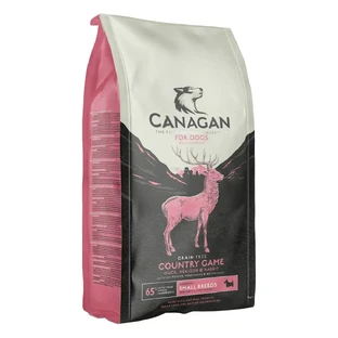 CANAGAN Small Breed Small Breed Country Game, XS-S, Hunted, беззерновий сухий корм для цуценят та дорослих собак, 2 кг