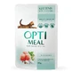 OPTIMEAL Kitten, Курка, вологий корм у пакетиках для котів молодшого віку (в соусі), 85г
