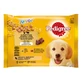 PEDIGREE Junior Mixed Selection, XS-XL, Мясо и Рис, саше влажный корм для собак младших пород, (в аспираторе), мультипак, 100г х 4пак