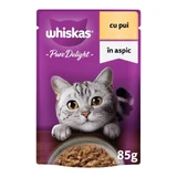 WHISKAS Pure Delight, Chicken, саше влажный корм для кошек, (в аспираторе), 85 г
