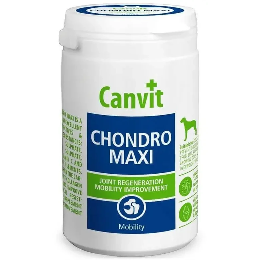 CANVIT Chondro Maxi, M-XL, добавка для суставов для собак, бутылка, 500 г: цены и характеристики