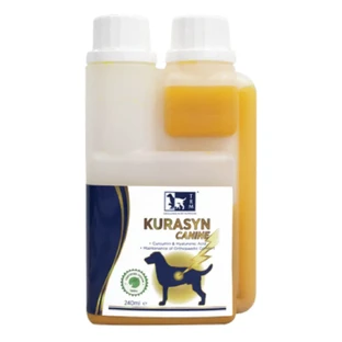 TRM Kurasyn, XS-XL, добавка для системи суглобів для собак, пляшка, оральна суспензія 240 мл