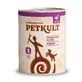 PETKULT Grain Free Adult, Качка, консервований беззерновий вологий корм для собак, 800г