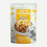 APPLAWS Taste Toppers, XS-XL, курица и овощи, пакетик с одним белком, беззерновой влажный корм для собак, (в соусе), 85 г