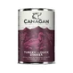 CANAGAN Turkey & Duck Dinner, XS-XL, индейка и утка, консервированный беззерновой влажный корм для молодых и взрослых собак, (в супе), 400 г