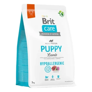 BRIT Care Гіпоалергенний корм для цуценят, XS-XL, мед, сухий корм з одним протеїном для собак молодшого віку, імунна система та алергія, 3 кг