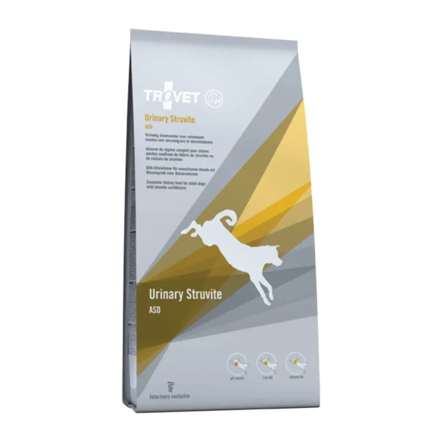 TROVET Dog Urinary Struvit ASD, ветеринарний корм для собак, сухий корм, розлади сечовипускання (струвіт), 3кг: ціни та характеристики