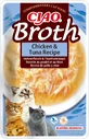 INABA Ciao Broth, курячий бульйон з тунцем, пакетик беззернового вологого корму для котів, (в супі), 40г