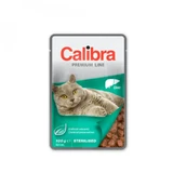 CALIBRA Premium Line Sterilised, Печінка, пакетик вологий корм для стерилізованих котів, (у власному соку), 100г