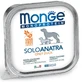 MONGE Monoprotein, XS-XL, Качка, лоток, однопротеїновий, беззерновий вологий корм для собак, (паштет), 150г