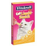 Vitakraft Cat Snack Liquid Chicken, 6 x 15 г