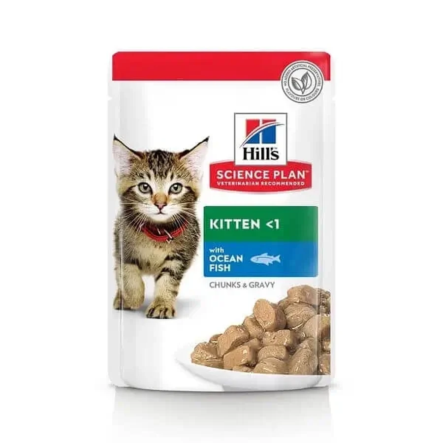 Hill's SP Feline Корм для котят Океанская рыба в пакетиках 85 г: цены и характеристики
