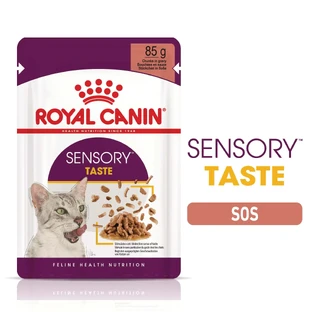 ROYAL CANIN Sensory Taste Sensory Taste Sensory Taste Sensory Taste Сенсорний корм для котів (у соусі), 85г