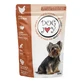 DOG JOY, XS-S, Курка, вологий корм для собак у пакетиках, (в соусі), 100г