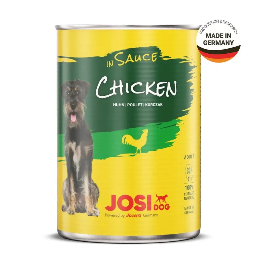 JOSIDOG, Курка, консерви для вологих собак, (в соусі), 415г х 12: ціни та характеристики