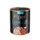 PIPER Animals, XS-XL, Ягня та морква, консервований беззерновий вологий корм для собак, (в аскорбінці), 800г