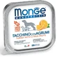 MONGE Monoprotein, XS-XL, индейка и фрукты, однобелковый беззерновой влажный корм для собак, (пате), 150г