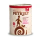 PETKULT Grain Free Junior, говядина, консервированный беззерновой влажный корм для собак младших пород, 400 г