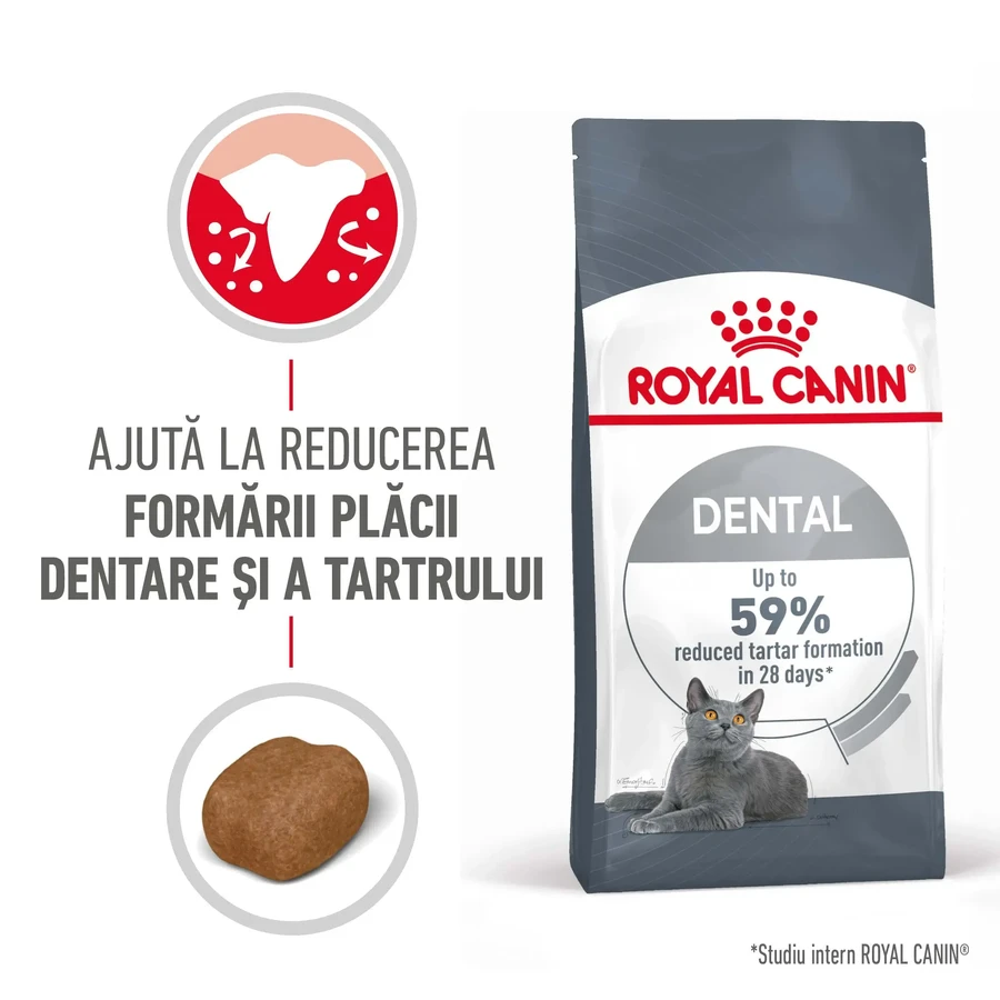 ROYAL CANIN Dental Care Adult, сухий корм для котів, зменшення зубного каменю, 400г: ціни та характеристики