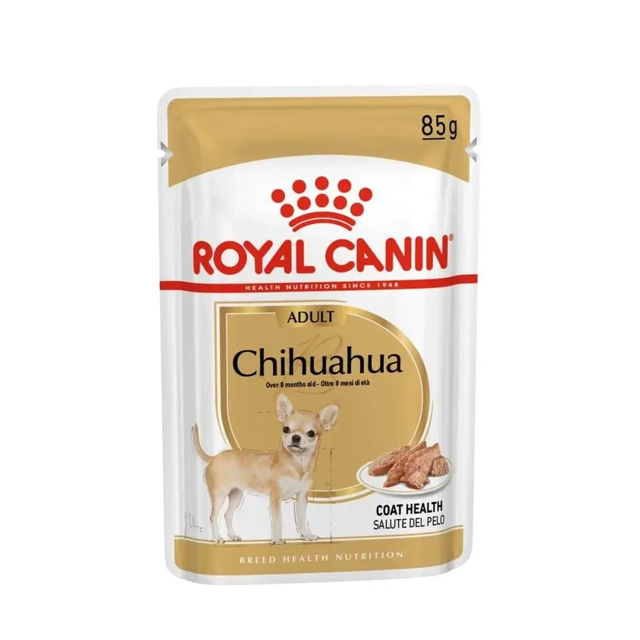 ROYAL CANIN Chihuahua Чихуахуа Adult, вологий корм для собак, (паштет), 85г: ціни та характеристики
