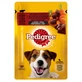 PEDIGREE, XS-XL, Говядина и Ягненок, саше влажный корм для собак, (в соусе), 100 г