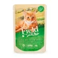 SAM'S FIELD True Meat Fillets, Duck, пакетик беззернового влажного корма для кошек, (в соусе), 85 г