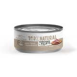 FRESH FARM Измельченное филе, Утка и Курица, консервированный влажный беззерновой корм для кошек, (в соусе), 70г