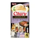 INABA Churu Luxury, тунець і креветки, беззерновий пакетик з винагородою, коти, (пюре), 56г