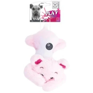 M-PETS Тесс, плюшевая игрушка-собака M-XL, физические нагрузки, плюш, розовый, 36 см