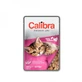 CALIBRA Premium Line Kitten, індичка та курка, вологий корм у пакетиках для котів молодшого віку (у власному соку), 100г