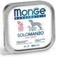 MONGE Monoprotein, XS-XL, говядина, лоток, однобелковый беззерновой влажный корм для собак, (пате), 150г