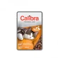 CALIBRA Premium Line, Качка з куркою, вологий корм для котів у пакетиках (у власному соку), 100г