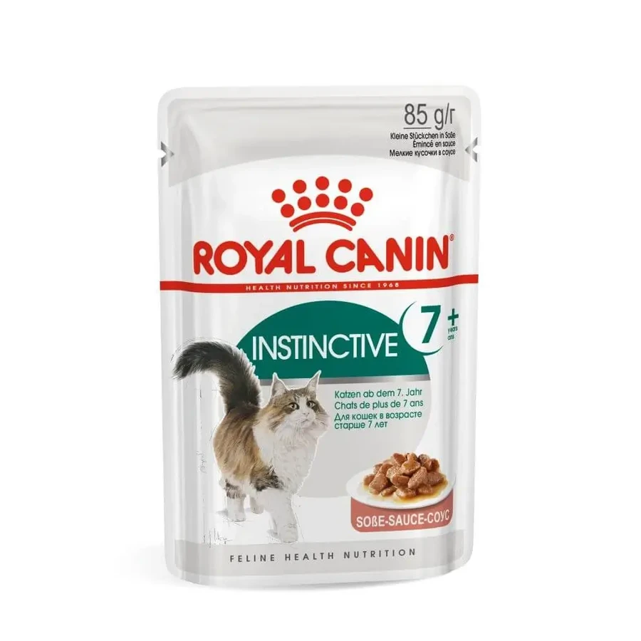 ROYAL CANIN Instinctive 7+, вологий корм для котів, (в соусі), 85г: ціни та характеристики