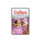 CALIBRA Premium Line Kitten, лосось, вологий корм у пакетиках для котів молодшого віку (у власному соку), 100г