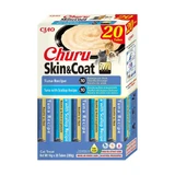 INABA Churu Churu Skin&Coat Tuna Varieties, тунець, беззернові ласощі для котів, (пюре), 280г