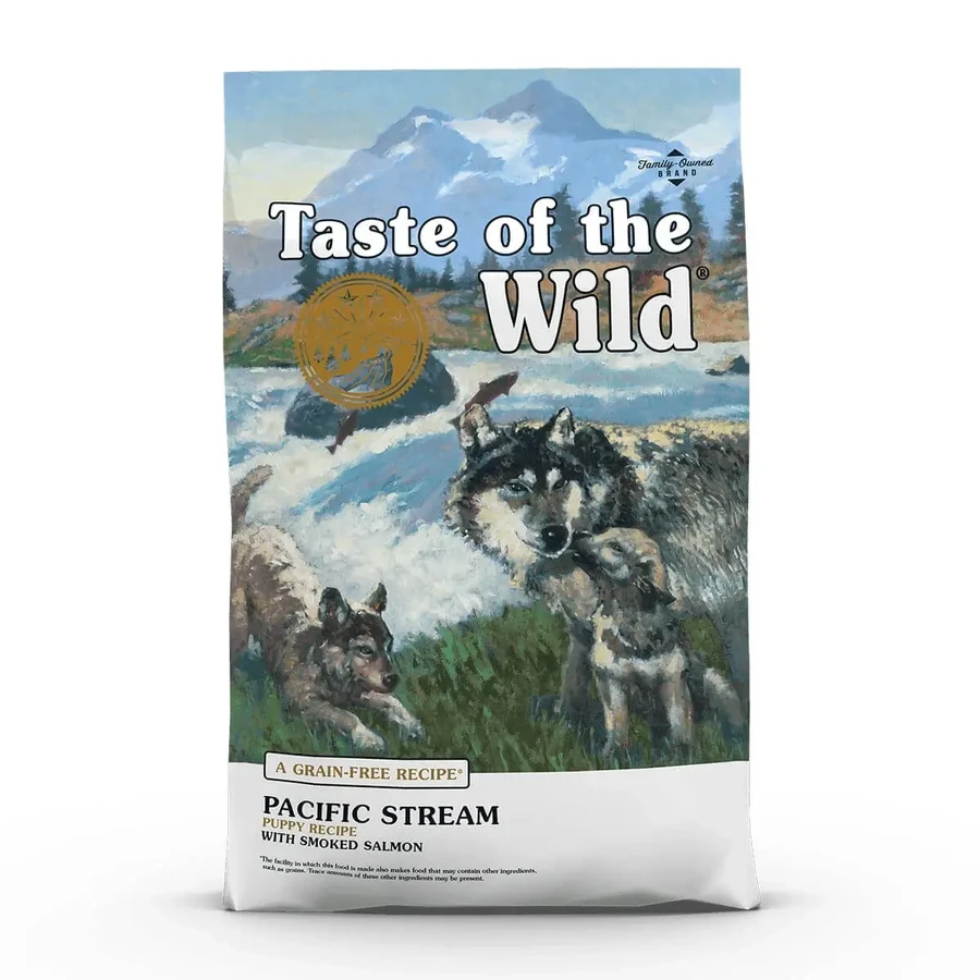 TASTE OF THE WILD Pacific Stream Puppy, Salmon, беззерновой сухой корм для собак младших возрастов, 2 кг: цены и характеристики