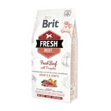 BRIT Fresh Bones & Joints Junior L-XL, говядина с тыквой, низкозерновой сухой корм для собак младшего возраста, 2,5 кг