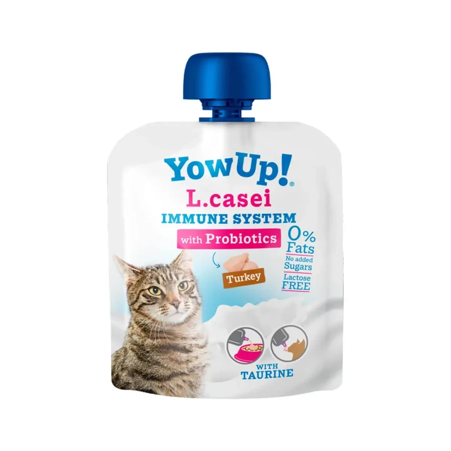YOWUP! L House, індичка, функціональні ласощі для котів, імунна система, травна система, (топпінг), 85г: ціни та характеристики