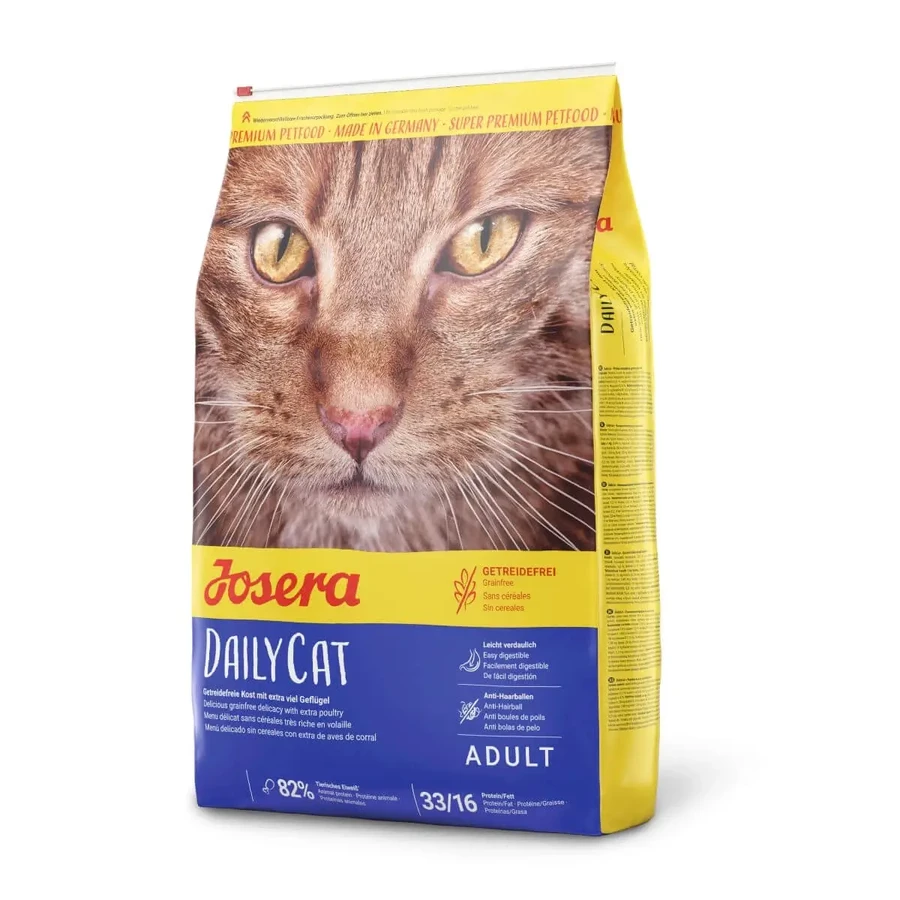 JOSERA Dailycat, Курица, беззерновой сухой корм для кошек, 2 кг: цены и характеристики