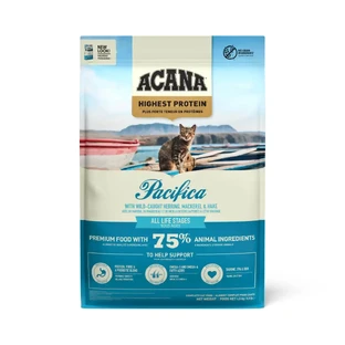 ACANA Highest Protein Pacifica, риба, беззерновий сухий корм для котів, 4,5 кг