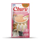 INABA Churu Creamy Churu, лосось, пакетик нагороджує котів без зернових, (пюре), 56г