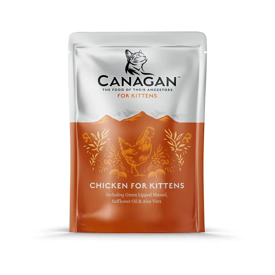 CANAGAN Kitten, Chicken, саше беззерновой влажный корм для кошек младшего возраста, (в супе), 85 г: цены и характеристики