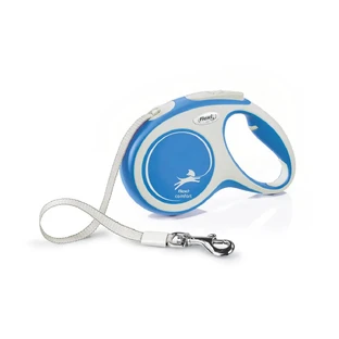 FLEXI Comfort, повідець для собак, що втягується, нейлоновий, синій, M(25кг, 5м)